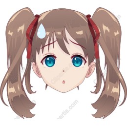 Cute Anime Girl Face