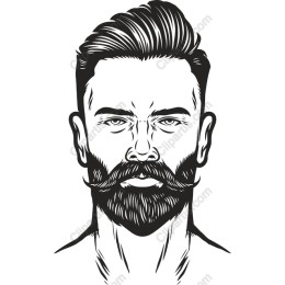 Stylish Bearded Man