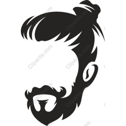 Bearded Man with Bun