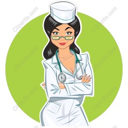 Vibrant Female Nurse