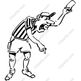 Referee Yellow Card