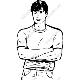 Confident Young Man