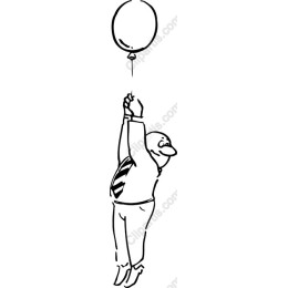 Whimsical Balloon Character