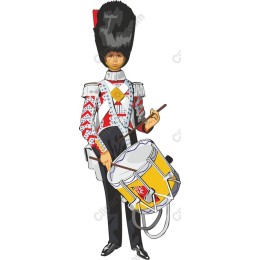 British Guard Drummer