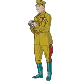 Vintage Military Officer