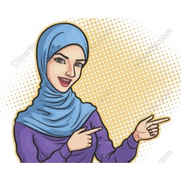 Stylish Hijab Woman