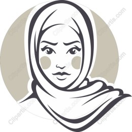 Cultural Elegance: Woman in Scarf