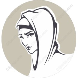 Elegant Woman in Hijab