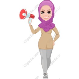 Empowering Hijab Woman