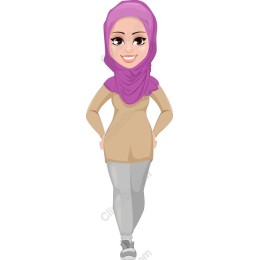 Stylish Hijab Woman