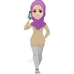 Stylish Hijab Woman