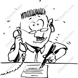 Cheerful Phone Call