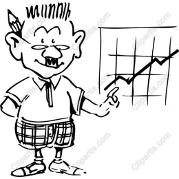 Cheerful Growth Chart Boy