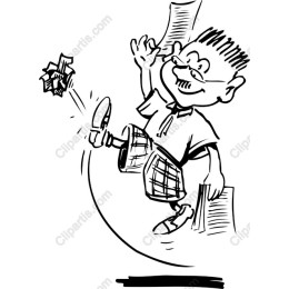 Joyful Boy Jumping