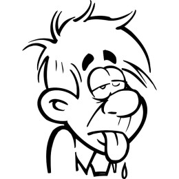Quirky Tired Character