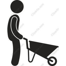 Minimalist Wheelbarrow