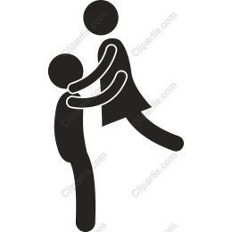 Joyful Couple Embrace
