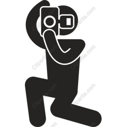 Kneeling Photographer