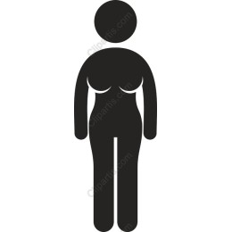 Stylized Female Figure