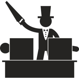 Magician in Top Hat
