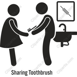 Sharing Toothbrush