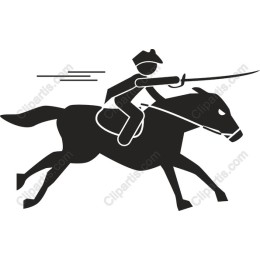 Equestrian Action: Horse Rider in Motion
