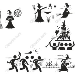 Whimsical Witch & Townsfolk Collection