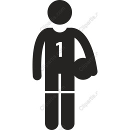 Stylized Basketball Player