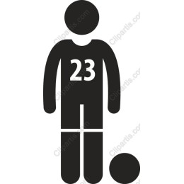 Soccer Player - Number 23