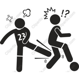 Playful Soccer Conflict