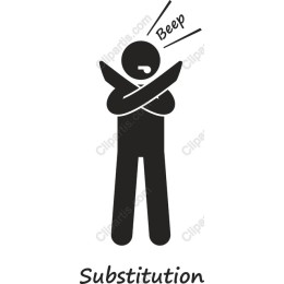 Substitution Warning Icon
