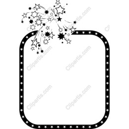 Starry Celebration Frame