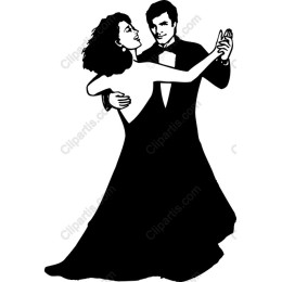 Elegant Dancing Couple