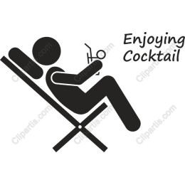Enjoying Cocktail