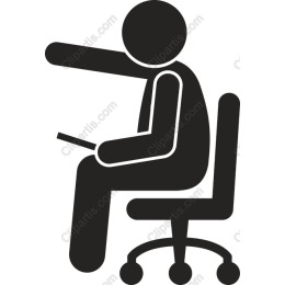 Dynamic Seated Figure