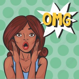 Surprised Woman OMG