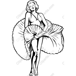 Glamorous Vintage Showgirl