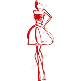 Chic Red Dress