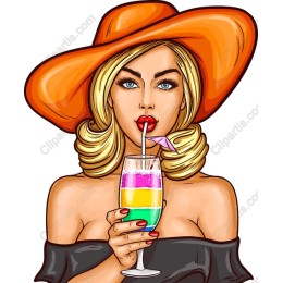 Glamorous Summer Cocktail