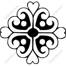 Elegant Floral Ornament
