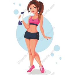 Energetic Athletic Girl