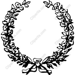 Elegant Floral Wreath