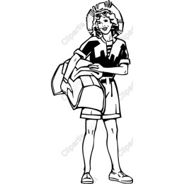 Cheerful Summer Traveler