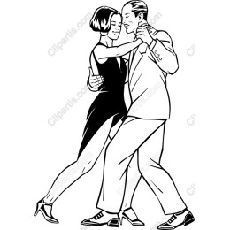 Elegant Tango Dance