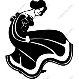 Elegant Lady in Motion