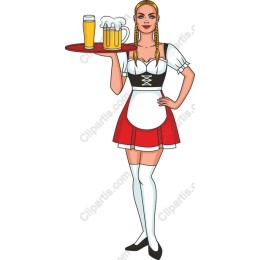 Charming Beer Maiden
