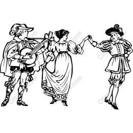 Elegance in Motion: Historical Figures