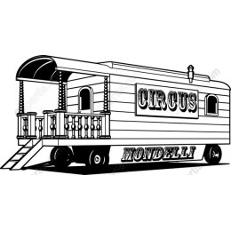 Vintage Circus Trailer