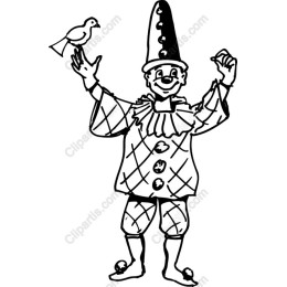 Whimsical Clown