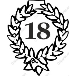 Laurel Wreath Celebration - Number 18